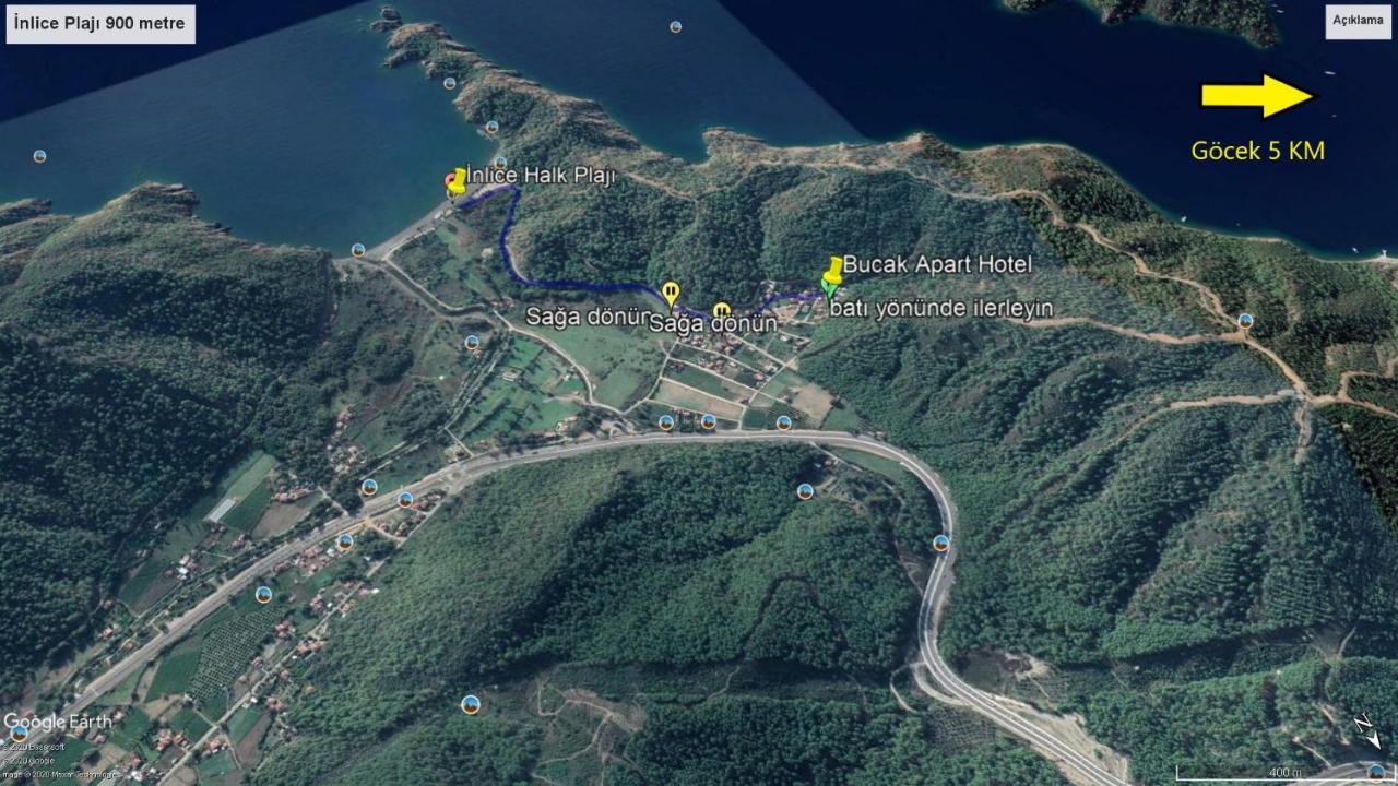 Bucak Apart Hotel Goecek & Beach 外观 照片